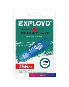 USB Flash 570 256GB (синий) Exployd