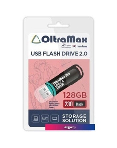 USB Flash 230 128GB (черный) Oltramax