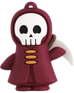 USB Flash Wild Series Мрачный Жнец 32GB (бордовый) Smartbuy