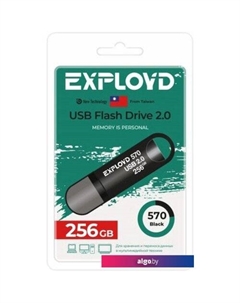 USB Flash 570 256GB (черный) Exployd