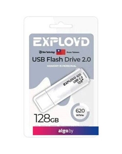 USB Flash 620 128GB (белый) Exployd