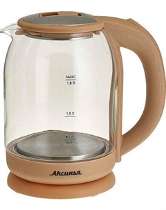 Электрический чайник КС-1018 (бежевый) Аксинья