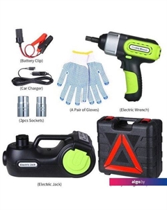 Автомобильный компрессор Набор 4в1 в чемодане Autohelp