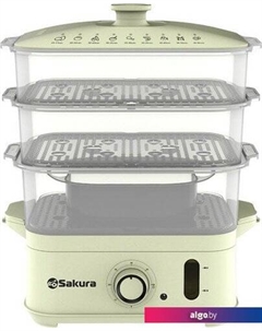 Пароварка SA-7217W Сакура