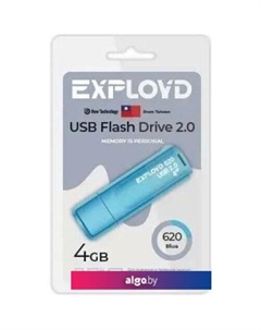 USB Flash 620 4GB (синий) Exployd