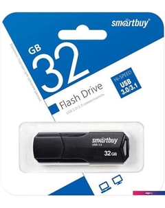USB Flash Clue 3.0 32GB (черный) Smartbuy