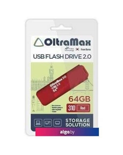 USB Flash 310 64GB (красный) Oltramax