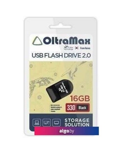 USB Flash 330 16GB (черный) Oltramax