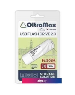 USB Flash 310 64GB (белый) Oltramax