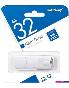 USB Flash Clue 3.0 32GB (белый) Smartbuy