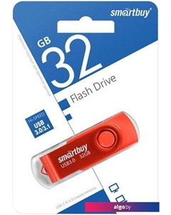 USB Flash Twist 3.0 32GB (красный) Smartbuy