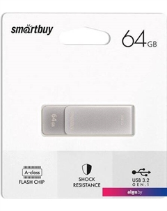 USB Flash M1 64GB (серебристый) Smartbuy