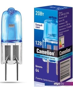 Галогенная лампа JC 20W G4 Cool 11465 Camelion