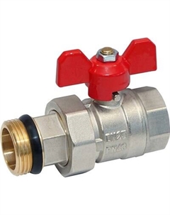 Шаровой кран Slovarm Муфтовый с американкой ДУ 32 КЕ-280