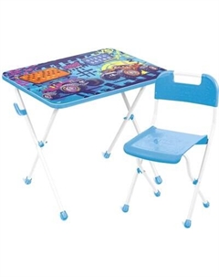 Комплект мебели с детским столом Ника Большие гонки / КП/БГ2