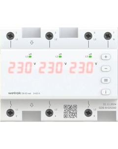 Реле напряжения Welrok D6-63