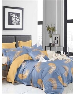 Комплект постельного белья Сатин Делюкс 2505 дуэт / 434738 Goodnight