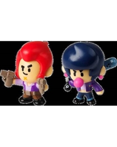 Набор фигурок коллекционных Brawl Stars Кольт и Биби / BRW2015A Brawl stars