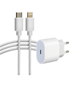 Зарядное устройство сетевое Rexant С кабелем USB-C–Lightning / 16-0234-4