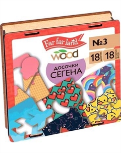 Сортер Десятое королевство Лото Досочки Сегена №3. Far far land wood / 04837