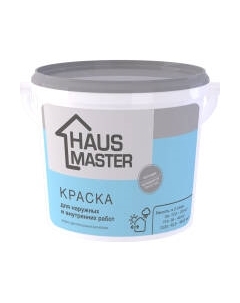 Краска Haus Master Для наружных и внутренних работ Haus master