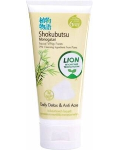 Пенка для умывания Shokubutsu С бамбуком Lion