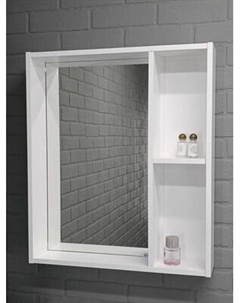 Шкаф с зеркалом для ванной Айсберг Агата 60 DA6702HZ