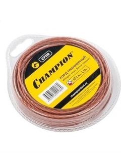 Леска для триммера Champion Whisper-twist 2.4мм / C7120