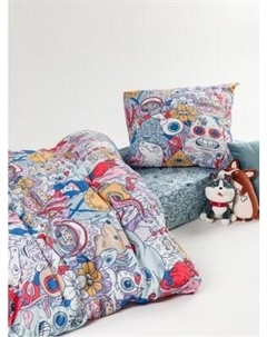 Комплект постельного белья Wake me Wake Дудлики 1.5сп 50x70 / 70708-1+70709-1 Wake me wake