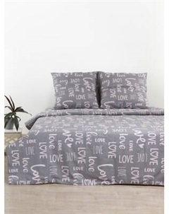 Комплект постельного белья Блакiт Love 1.5сп 70х70 615005/457983 К