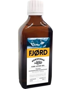 Жирные кислоты Fjord Норвежский рыбий жир из печени трески