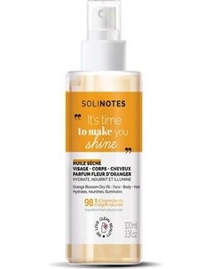 Масло для тела Solinotes Orange Blossom Сухое для лица, тела и волос