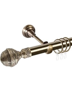 Карниз для штор АС ФОРОС Prime D16Г + наконечники Ампир Ас форос