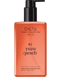 Гель для душа Dilis Parfum Yuzu/Peach Парфюмированный Dilis parfum