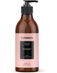 Крем для тела Synergetic Вишня для рук и тела