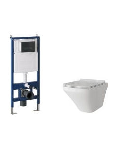 Унитаз подвесной с инсталляцией Grossman GR-4440S+900.K31.01.000+700.K31.03.210.210