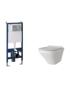 Унитаз подвесной с инсталляцией Grossman GR-4440S+900.K31.01.000+700.K31.03.110.110