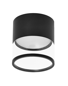 Светильник точ. накладной 12Вт GX53 черный HL454 48751 Feron