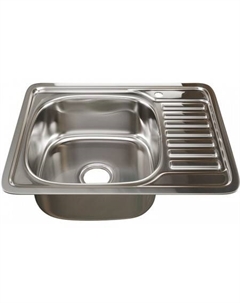 Кухонная мойка 535617 (левая, полированная, 0.8 мм) Mixline