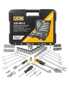 Универсальный набор инструментов -4821-5 (82 предмета) Jcb