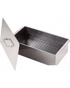 Коптильня К2-0.8БН (нерж. сталь 0.8 мм) Кедр плюс