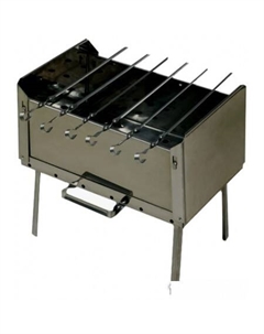 Складной мангал МД-6Н (нерж. сталь 1.5 мм) Кедр плюс