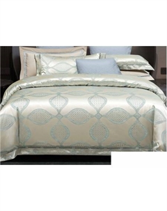 Постельное белье Сатин Jacquard Premium семейный СЖ-075 Alleri