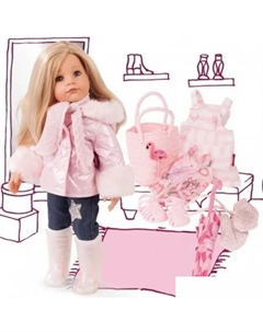Кукла Ханна с набором всесезонной одежды 1959093 Gotz