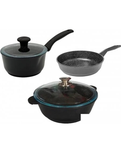 Набор кастрюль Diamond Induction (3 шт) Victoria