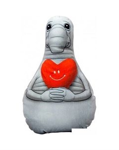 Декоративная подушка Ждун с сердцем МТ11066 Leader toys