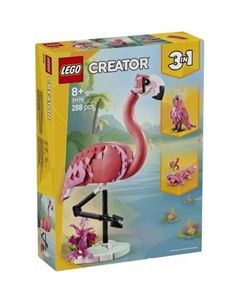 Конструктор Creator 3 в 1 31170 Розовый Фламинго Lego