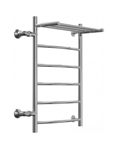 Полотенцесушитель Классик, с полочкой боковое подключение левое 50х80 см Granula