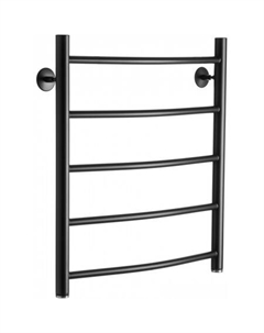 Полотенцесушитель Соната 500х600/5 1" (Ral 9005, нижнее подключение) Ростела