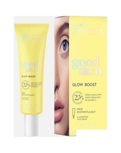 Крем для лица Good Skin Glow Boost с гликолевой кислотой витамином С (50 мл) Bielenda